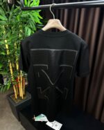 OFF WHT BASKILI ERKEK TSHİRT - Görsel 8