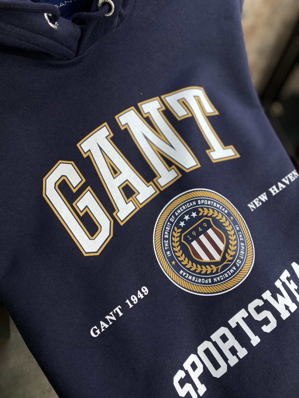 GNT BASKILI ERKEK KAPÜŞONLU SWEAT - Görsel 3