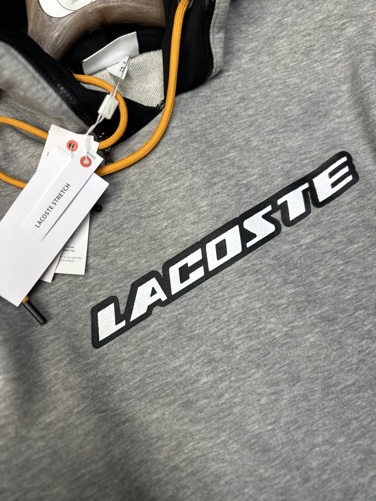 TİMSAH LOGO KAPÜŞON DETAYLI ERKEK SWEAT - Görsel 3