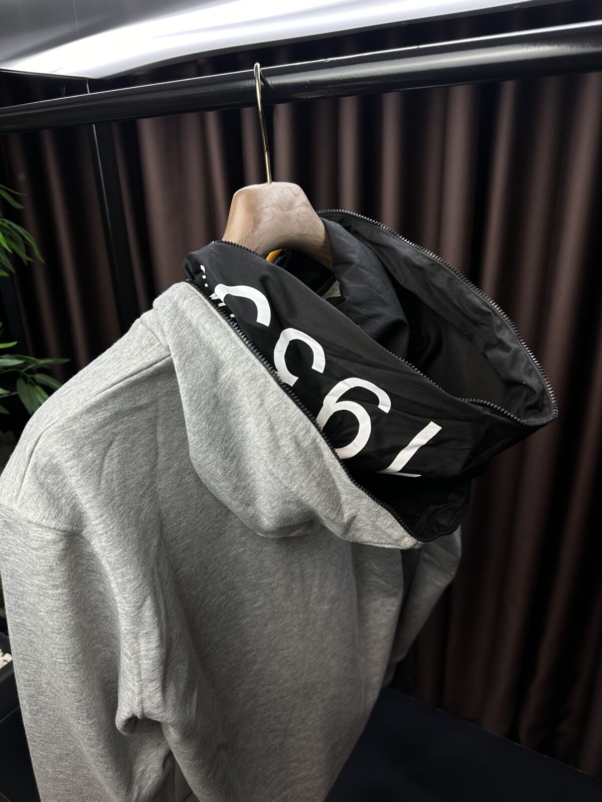 TİMSAH LOGO KAPÜŞON DETAYLI ERKEK SWEAT - Görsel 5