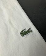 TİMSAH LOGO ERKEK BEYAZ GÖMLEK - Görsel 3