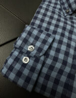 TİMSAH LOGO ORGANİK PAMUK ERKEK GÖMLEK - Görsel 4