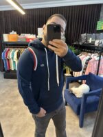 TİMSAH LOGO ŞERİT DETAY ERKEK SWEAT