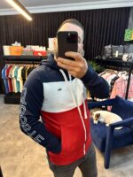 TİMSAH LOGO BLOKLU FERMUARLI ERKEK SWEAT - Görsel 3