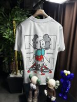 OFF-WHT KAWS ERKEK TSHİRT