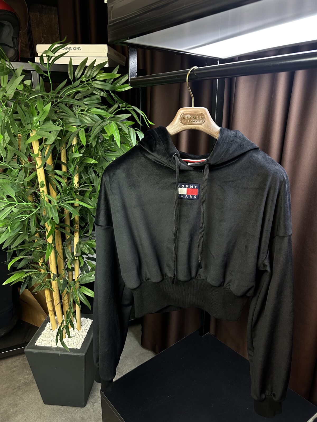 KADIN CROP SWEAT - Görsel 1