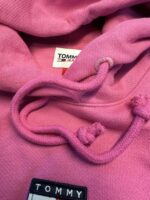 T.H Pembe Kadın Kapüşonlu Sweat - Görsel 4