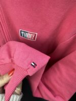 T.H Kadın Pembe Kapüşonlu Sweat - Görsel 4