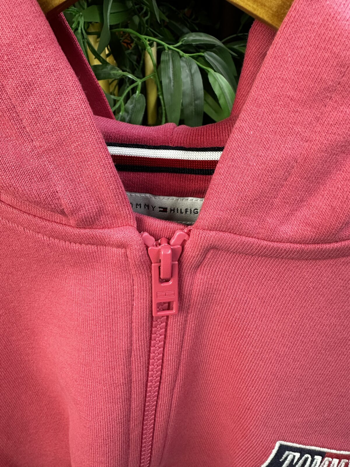 T.H Kadın Pembe Kapüşonlu Sweat - Görsel 5