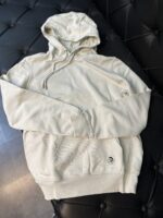 D Kırık Beyaz Kapüşonlu Sweat