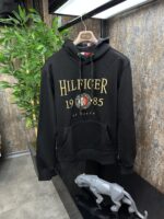 Siyah Erkek Kapüşonlu Sweat