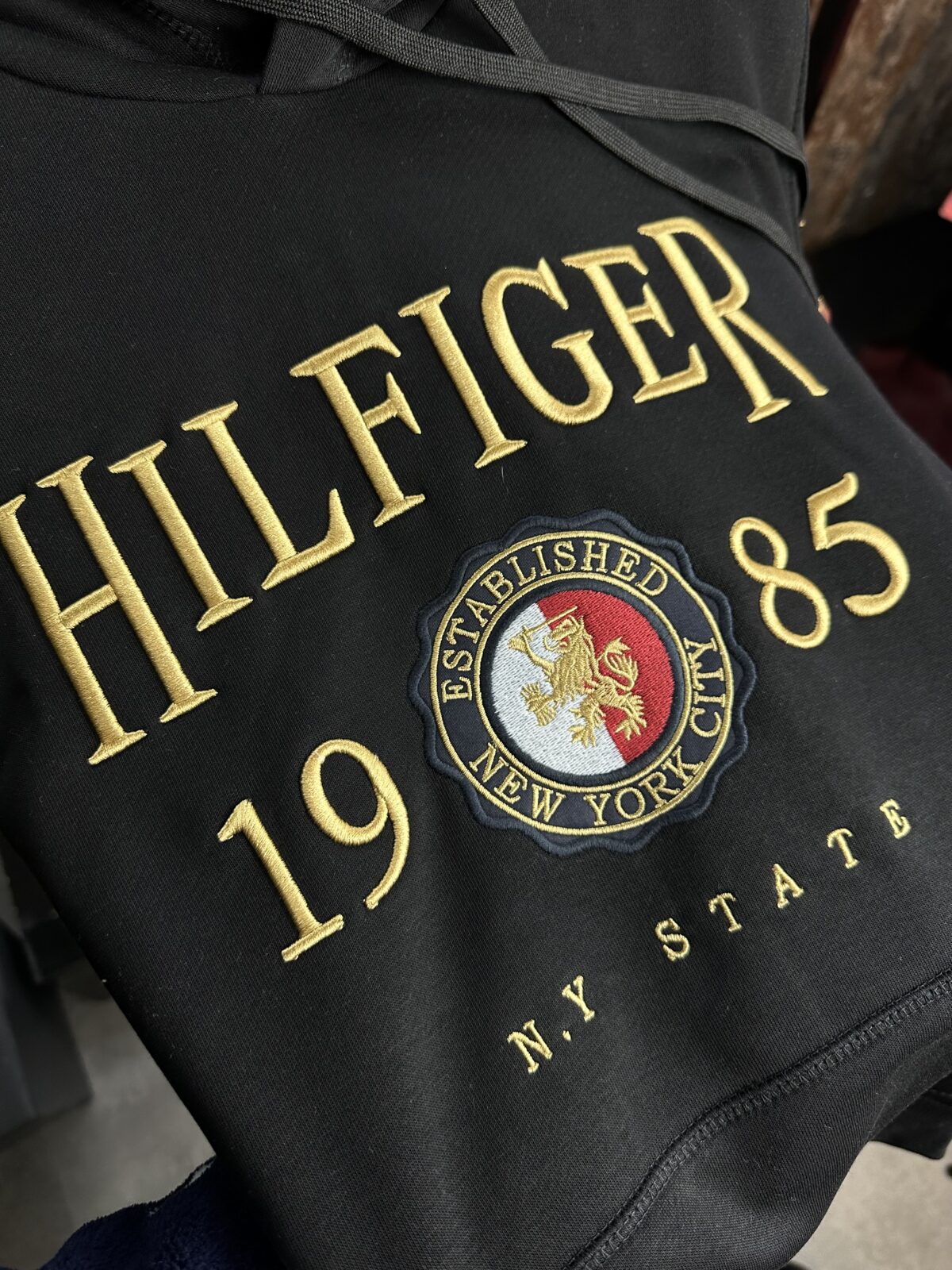 Siyah Erkek Kapüşonlu Sweat - Görsel 4