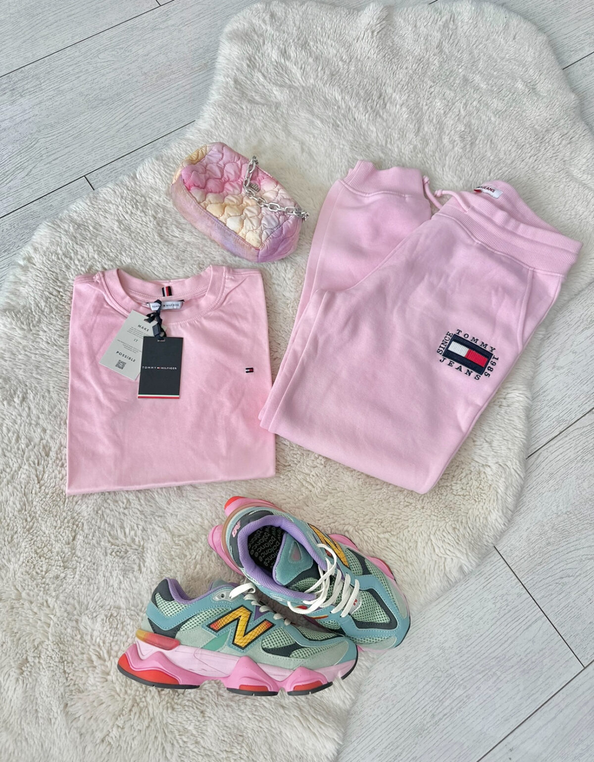 Pembe Kadın Eşofman Alt - Görsel 3