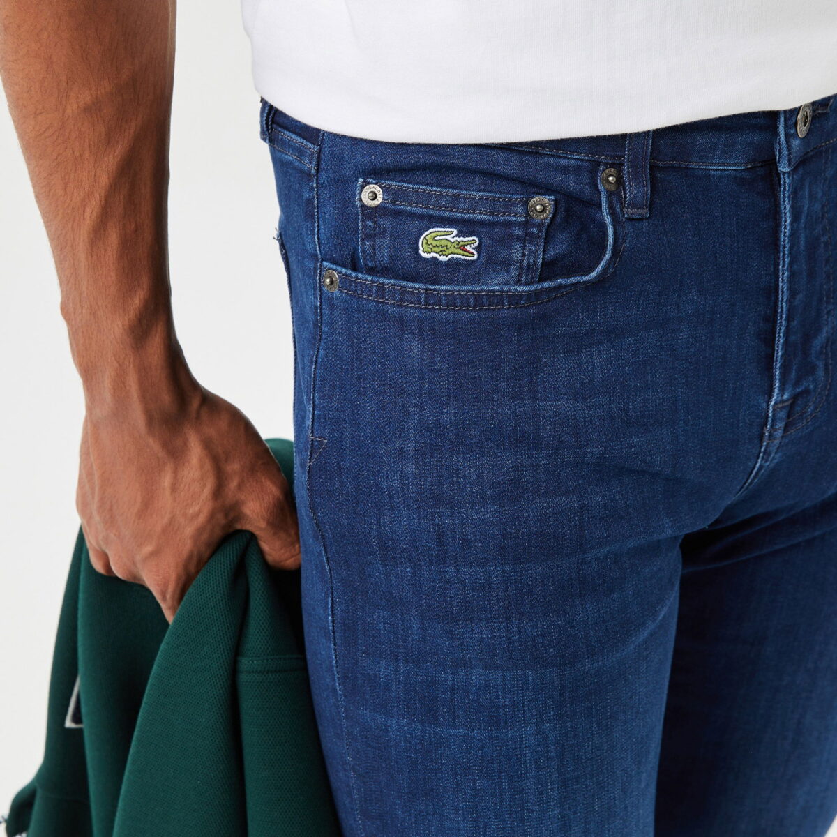 Erkek Lacivert Jeans - Görsel 5