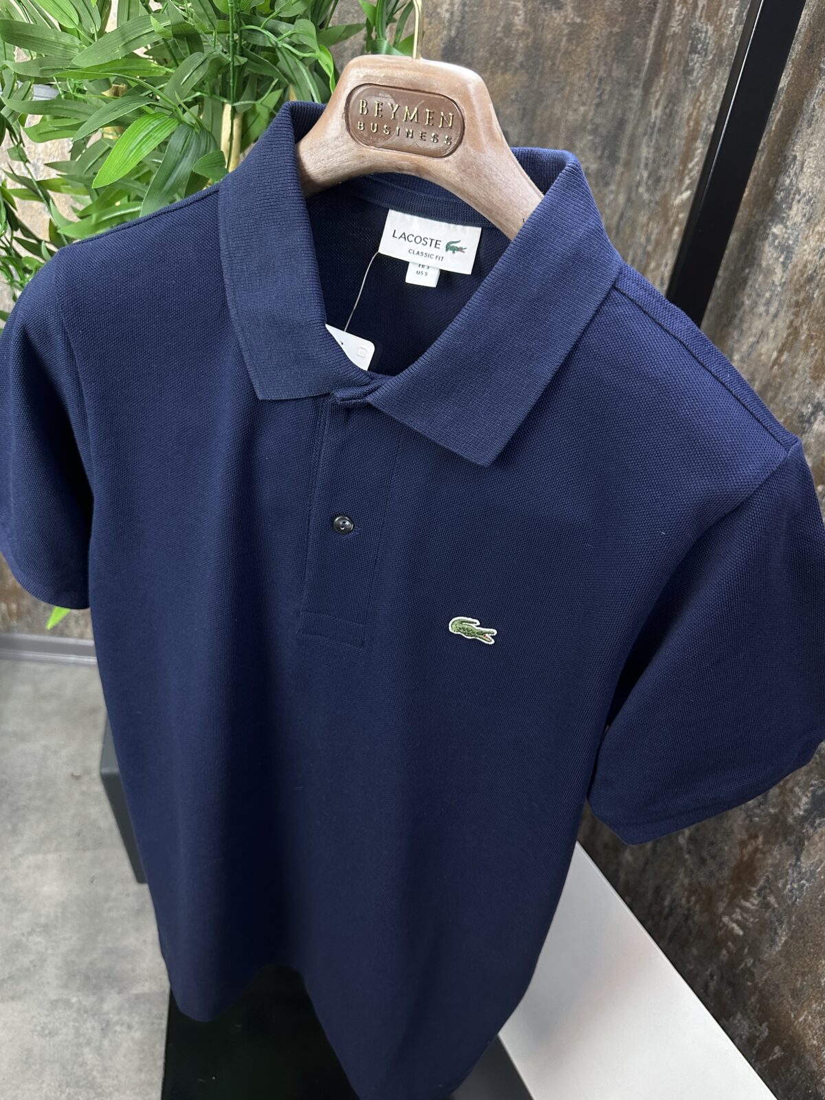 L Erkek Lacivert Polo Yaka - Görsel 3