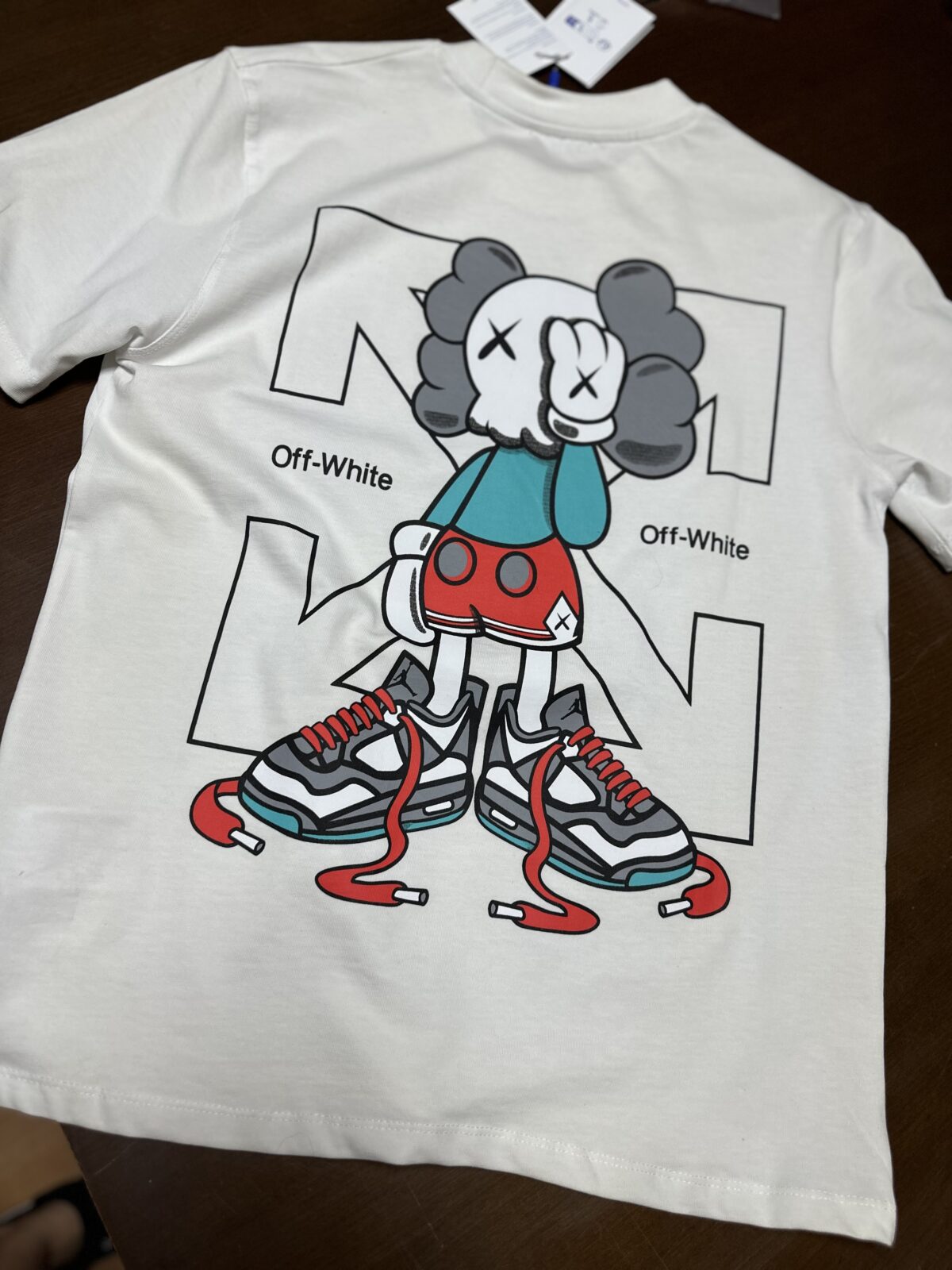 Off Wht Mascot Erkek Tshirt - Görsel 5