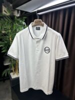EA Erkek Beyaz Polo Yaka Tshirt