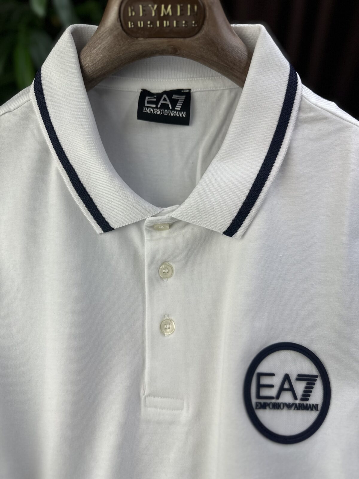 EA Erkek Beyaz Polo Yaka Tshirt - Görsel 3