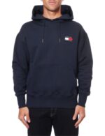 T Lacivert Erkek Kapüşonlu Sweat