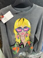 Z Sarı Saçlı Kız Sweat - Görsel 2