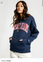 TM Lacivert Kadın Kapüşonlu Sweat