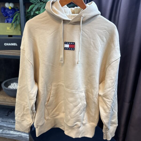 TM Bej Erkek Kapüşonlu Sweat