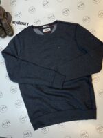 Erkek Şardonlu Bisiklet Yaka Sweat - Görsel 5