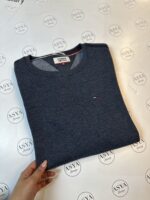 Erkek Şardonlu Bisiklet Yaka Sweat - Görsel 3