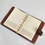 LV Hakiki Deri Kapaklı Ajanda - Görsel 4