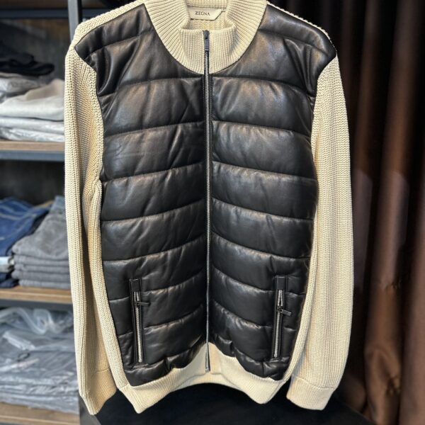 Zegna Kuzu Derisi Erkek Ceket