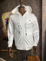 L Erkek Kapüşonlu Fermuarlı Sweat